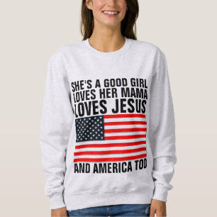 SHES A GOOD GIRL, Christian Ladies T-Shirts
