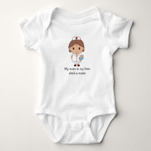 She's A Nurse Baby Bodysuit