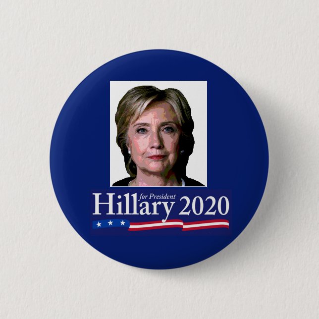She's Baaaack! 2 Inch Round Button (Front)