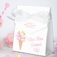 She's Been Scooped Up Ice Cream Bridal Shower