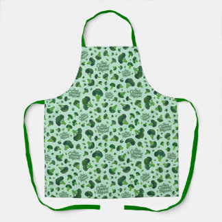 She's Choppin' Broccoli GenX Humour Song Novelty Apron