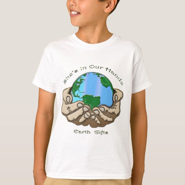 SHE'S IN OUR HANDS Collection T-Shirt (Front)