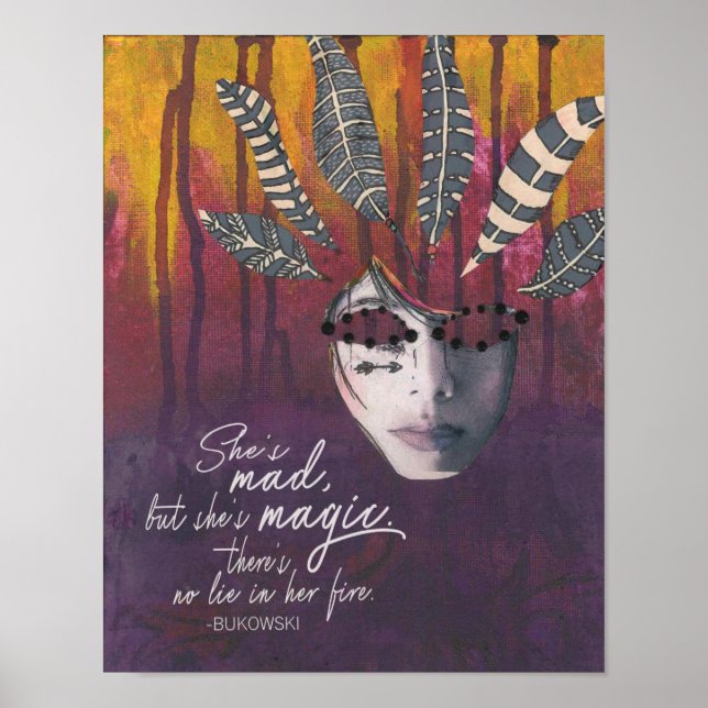She's Mad But she's Magic Poster (Front)