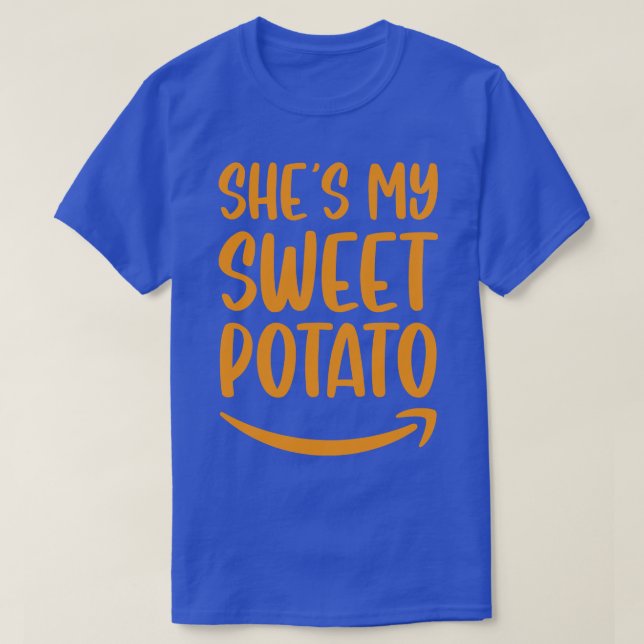 Shes My Sweet Potato I Yam 3 T-Shirt (Design Front)