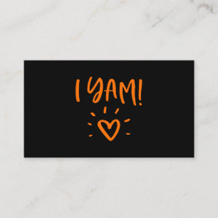 Shes My Sweet Potato I Yam Set Couples Thanksgivin Business Card