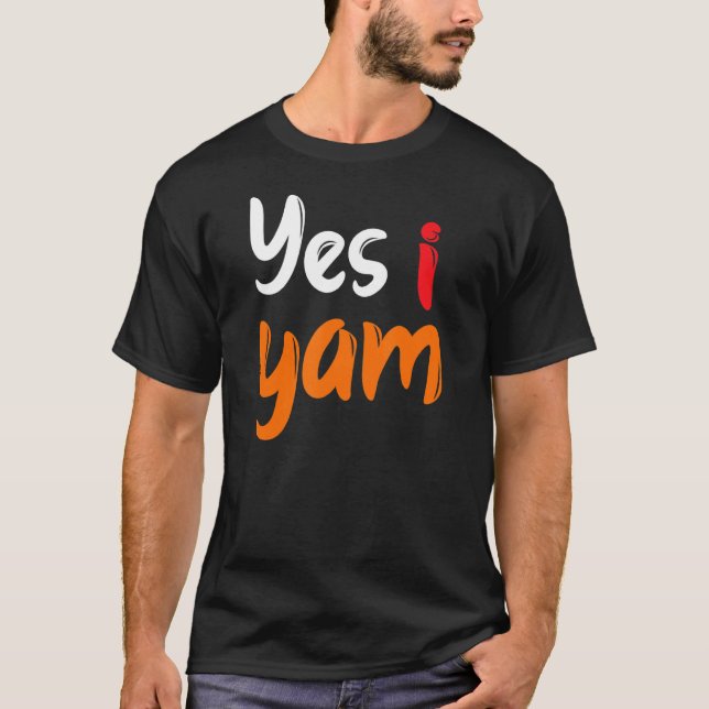 She's My Sweet Potato I Yam Set T-Shirt (Front)