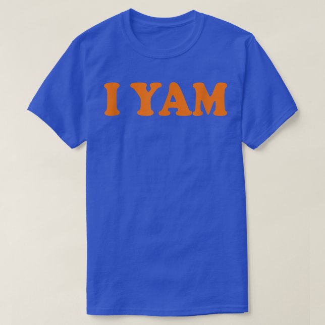 She's My Sweet Potato I Yam Set  Thanksgiving Coup T-Shirt (Design Front)
