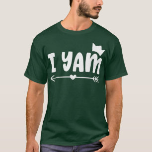 She's My Sweet Potato I YAM Thanksgiving Couples M T-Shirt