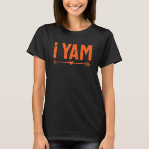 She's My Sweet Potato I Yam Thanksgiving Couples M T-Shirt