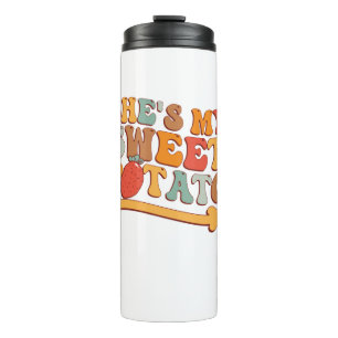She's My Sweet Potato I YAM Thanksgiving Couple's Thermal Tumbler