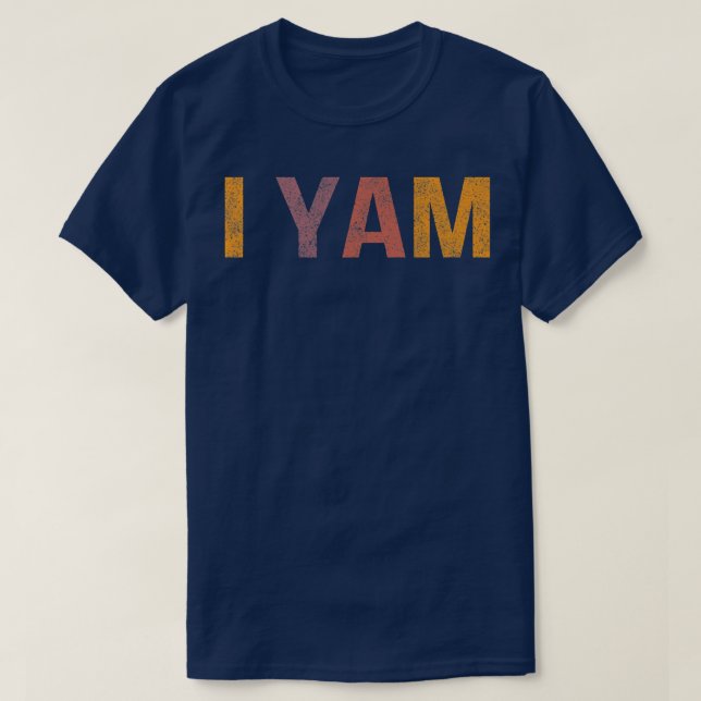 She's My Sweet Potato I Yam Thanksgiving Matching  T-Shirt (Design Front)