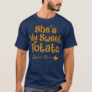 She's My Sweet PotatoI YAM Couple's Matching Thank T-Shirt