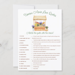 She's Off the Market Bridal Shower Game Invitation
