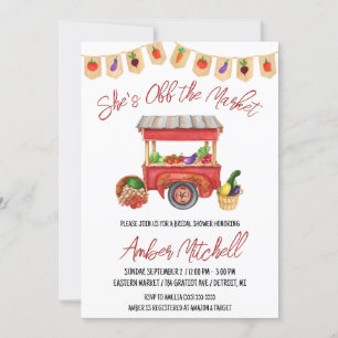 She's Off the Market Bridal Shower Invitation