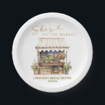 She's off the Market Bridal Shower Paper Plate<br><div class="desc">She's off the Market Bridal Shower Paper Plates</div>