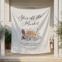 She's Off the Market Bridal Shower Welcome