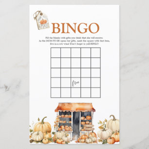 She's Off The Market Fall Pumpkin Bingo Games