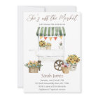 She's Off the Market Floral Bridal Shower Invite