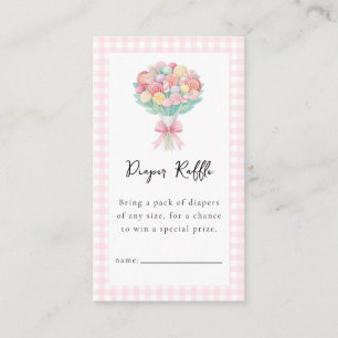 She's Ready to Pop Baby Shower Enclosure Card 