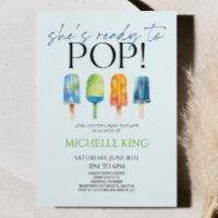 She's Ready To Pop! Popsicle Baby Shower