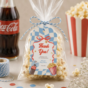 She's Ready To Pop Soda Cola Retro Baby Shower Gift Tags