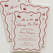 She's The Cherry On Top Bridal Shower