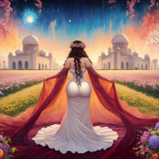 She's the Leader Canvas Print