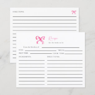 She's Tying the Knot Coquette Bridal Shower Recipe