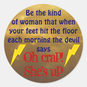 She's up stickers