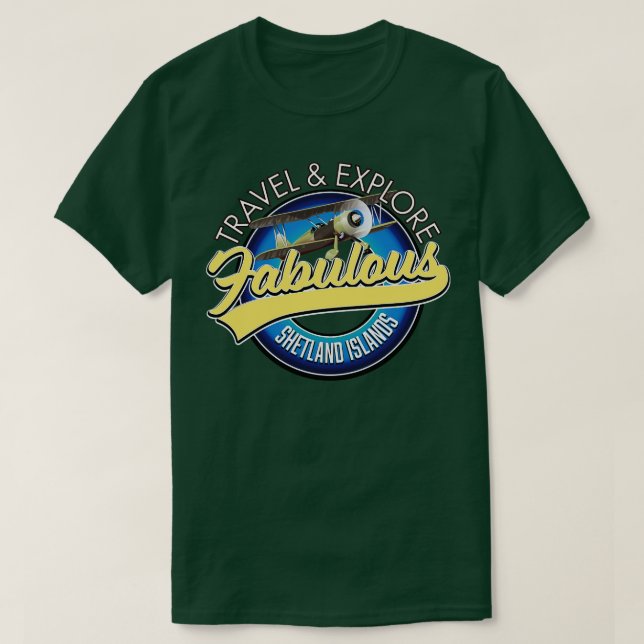 Shetland Islands T-Shirt (Design Front)
