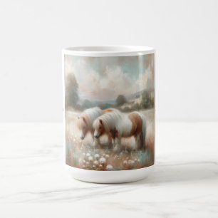 Shetland Pony Coffee Mug Springtime