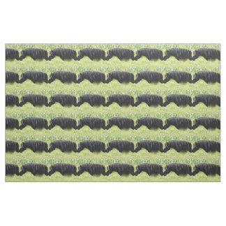 Shetland pony mare and stallion fabric