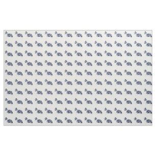 shetland sheepdog blue merle and white silo fabric