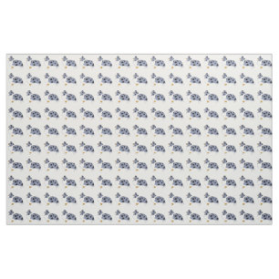shetland sheepdog blue merle white and tan silo.pn fabric