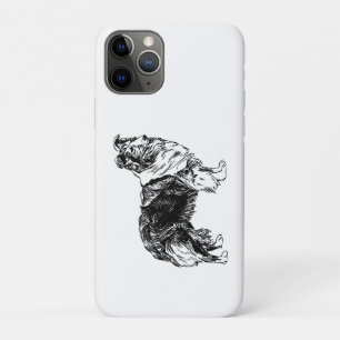 Shetland Sheepdog Drawing iPhone 11 Pro Case
