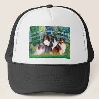 Shetland Sheepdog (four) - Bridge Trucker Hat