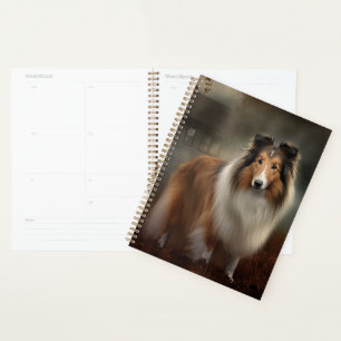 Shetland Sheepdog Halloween effrayant