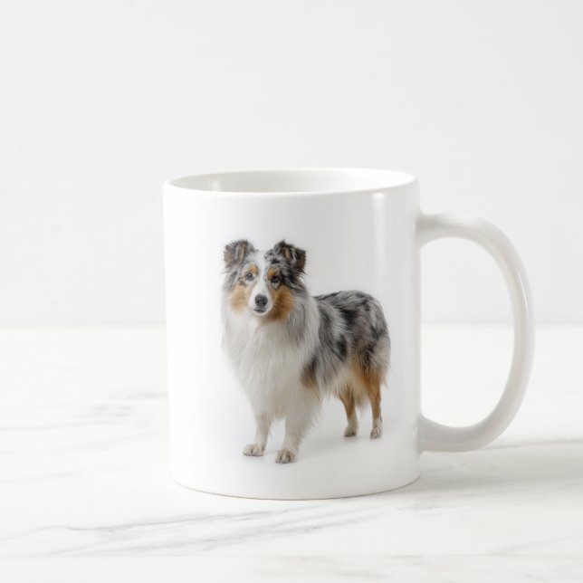 Shetland Sheepdog Intelligence and Loyalty Coffee Mug (Right)