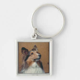 Shetland Sheepdog Keychain