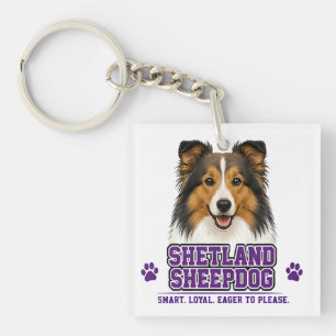 🐾 Shetland Sheepdog 🐾 Keychain