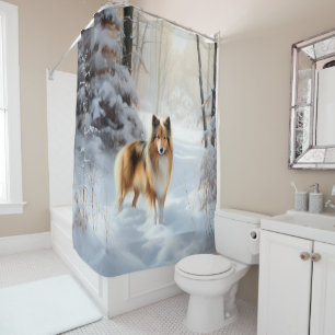 Shetland Sheepdog Let It Snow Christmas