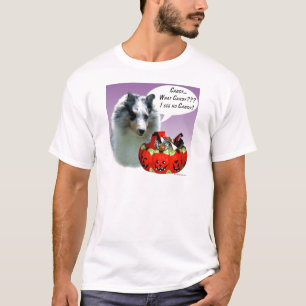 Shetland Sheepdog (Merle) HalloweenCandy T-Shirt