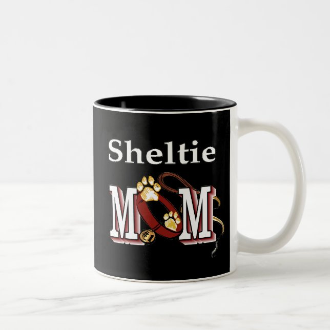 Shetland Sheepdog Mom Mug (Right)