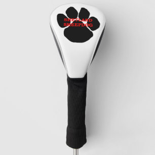 Shetland Sheepdog Name Paw Golf Head Cover