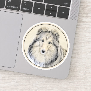 Shetland Sheepdog Painting - Cute Original Dog Art