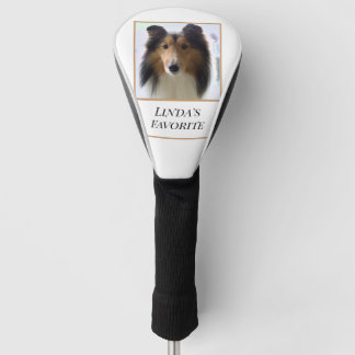 Shetland Sheepdog Personalized  Golf Head Cover