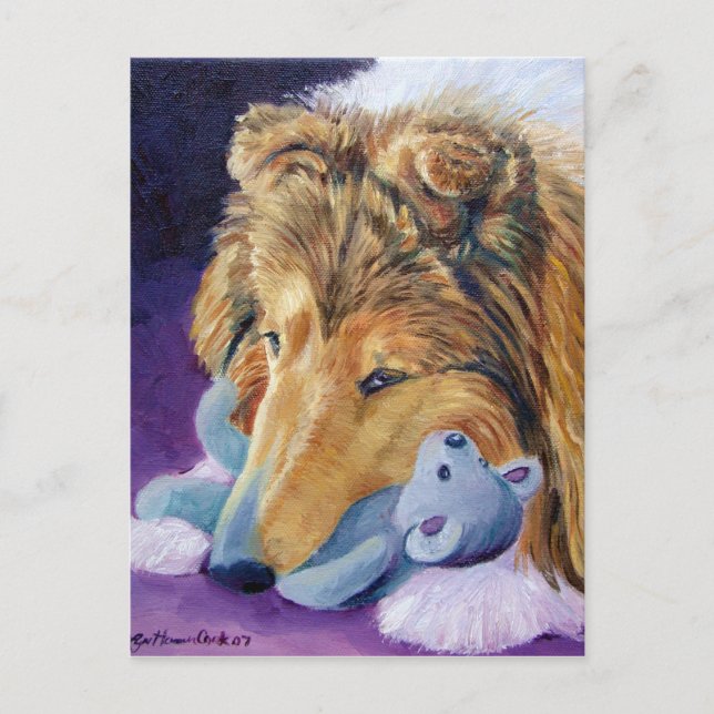 Shetland Sheepdog Postcards (Front)