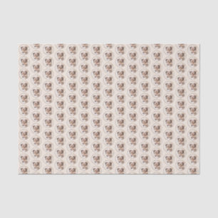 Shetland Sheepdog Puppy Painting Original Dog Art Tissue Paper