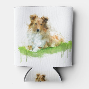 Shetland Sheepdog / sheltie Can Cooler
