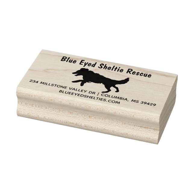 Shetland Sheepdog Sheltie Self-inking Stamp (Stamp)